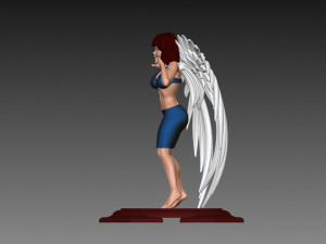 Angel 3D Print Model