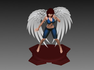 Angel 3D Print Model