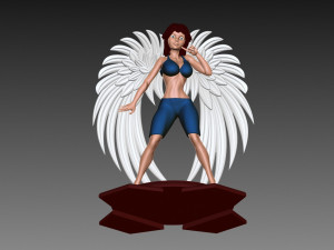Angel 3D Print Model