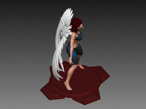 Angel 3D Print Model