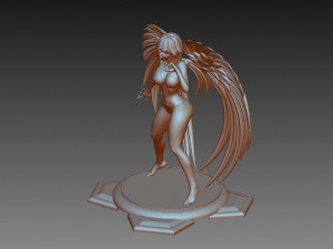 Angel 3D Print Model