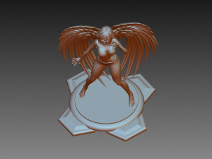 Angel 3D Print Model