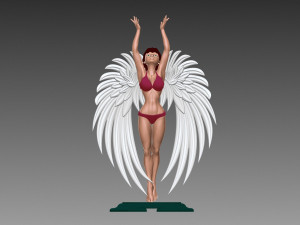 Angel Modelo de impresión 3D