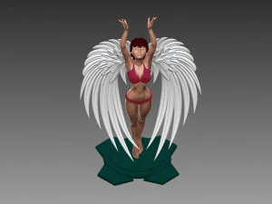 Angel 3D Print Model