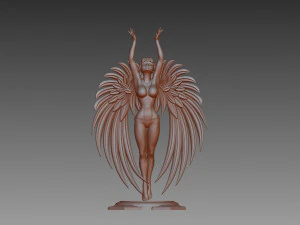 Angel 3D Print Model