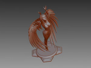 Angel 3D Print Model