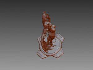 Angel 3D Print Model