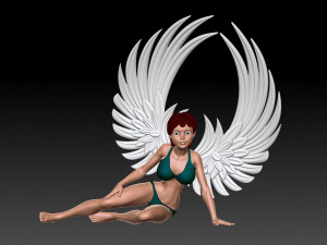 Angel 3D Print Model