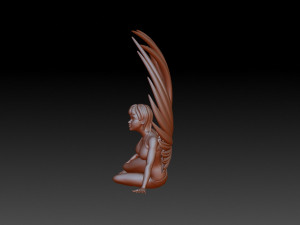 Angel 3D 打印模型