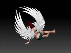 Angel 3D 打印模型