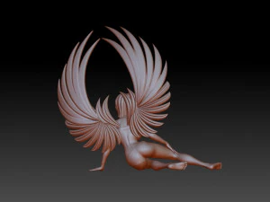 Angel 3D Print Model