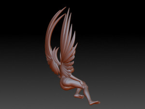 Angel 3D 打印模型