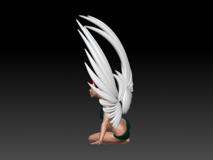 Angel 3D 打印模型