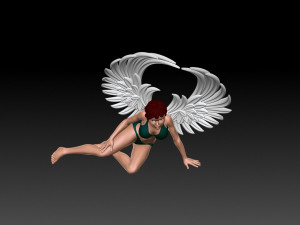 Angel 3D 打印模型