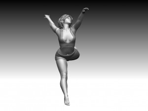 Woman 3D Print Model