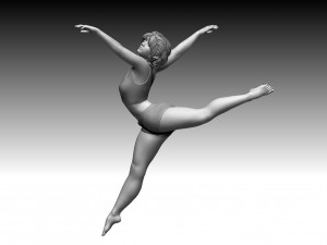 Woman 3D Print Model