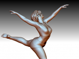 Woman 3D Print Model