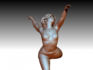 Woman 3D Print Model