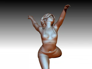 Woman 3D Print Model