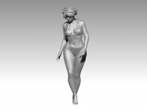 Woman 3D Print Model