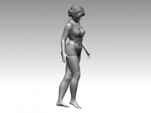 Woman 3D Print Model