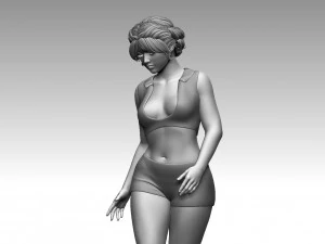 Woman 3D Print Model
