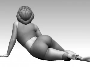 Woman 3D Print Model