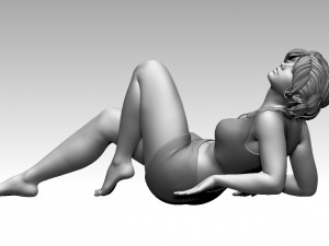 Woman 3D Print Model