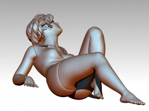 Woman 3D Print Model