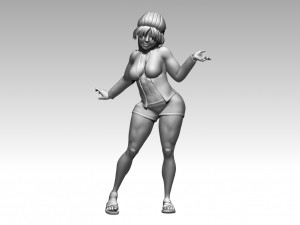 Woman 3D Print Model