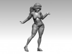 Woman 3D Print Model