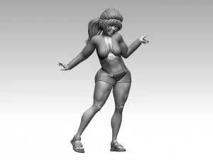 Woman 3D Print Model