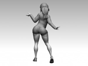 Woman 3D Print Model