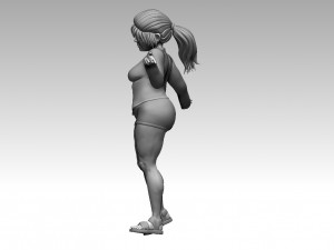 Woman 3D Print Model