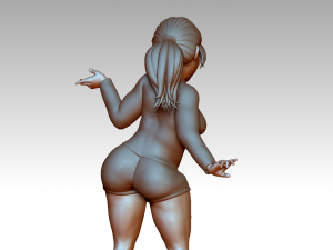 Woman 3D Print Model