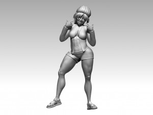 Woman 3D Print Model