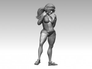 Woman 3D Print Model