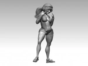 Woman 3D Print Model