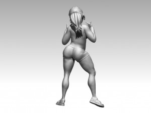 Woman 3D Print Model