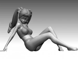 Woman 3D Print Model