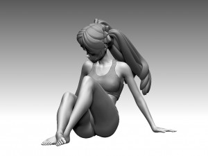 Woman 3D 打印模型