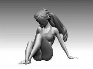 Woman 3D Print Model