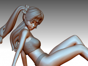 Woman 3D 打印模型