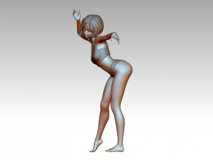 Woman 3D Print Model