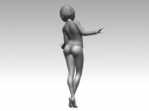 Woman 3D Print Model