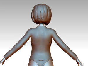 Mujer Modelo de impresión 3D