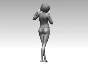 여성 3D 프린트 모델