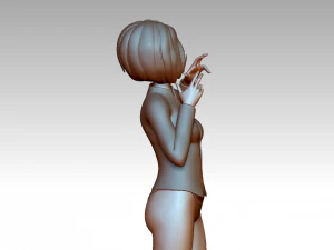 여성 3D 프린트 모델