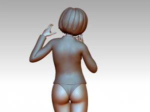 여성 3D 프린트 모델