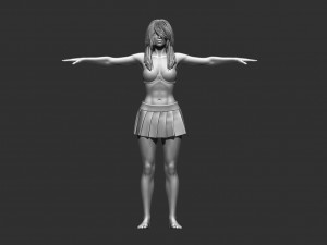 Woman 3D Print Model